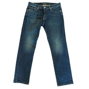Lucky Brand 221 Original Straight Mens Blue Denim Jeans Size 33x30 Pants